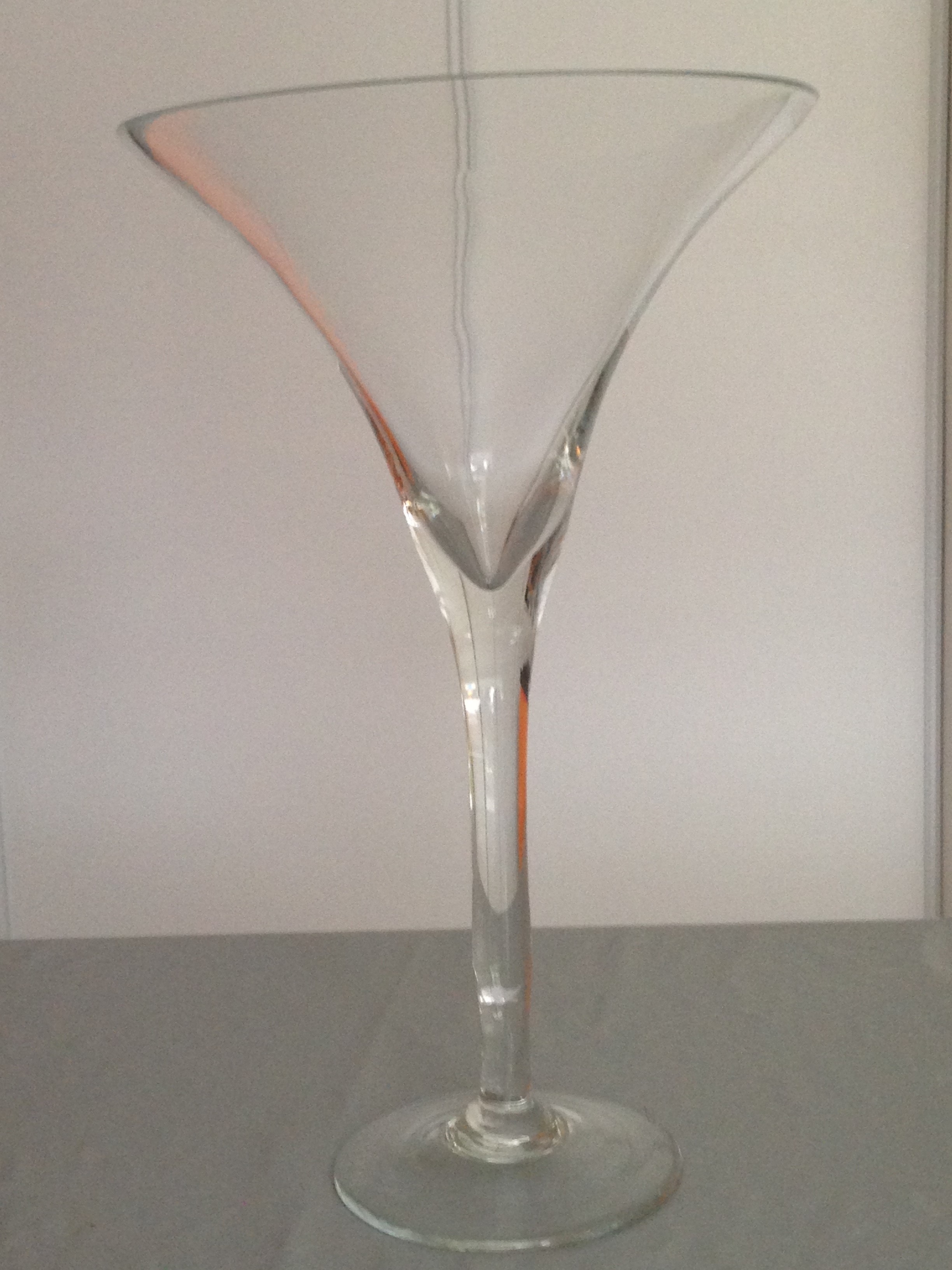 Vase martini 38,5 cm de haut